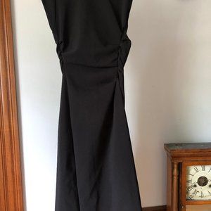 Terrific a-line cap sleeve midi Zara dress